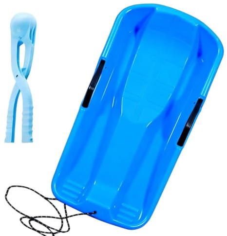 Snow Slider, Downhill Sledding Sleigh Sand Board, For Lawn Beach