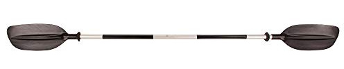 Carlisle Paddle Gear Day Tripper Aluminum 2-Piece Kayak Paddle (Black/Silver, 230 cm) (01.2557.0830)