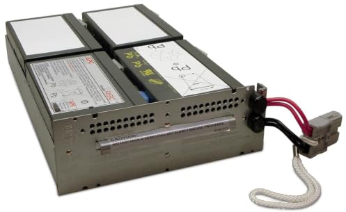 APC Replacement Battery Cartridge #132 USV-Akku 1 x Batterie Bleisäure Schwarz für P/N: SMC1500-2UC SMC1500-2UTW SMC1500I-2U SMT1000R2I-AR SMT1000RM2UC SMT1000RM2UTW