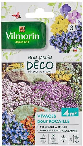 Vilmorin 5860943 Pack de Graines Fleur Vivace pour Rocaille