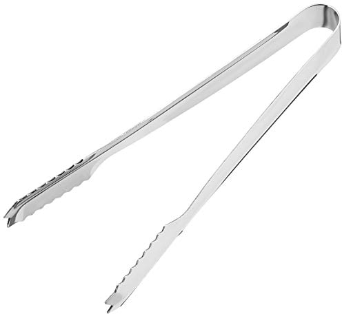 bar@drinkstuff 62503 Stainless Steel Ice Tong, 7 Inch Length