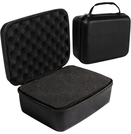 Protective Hard Case with Customizable Foam - Lightweight Hard Shell Case for Electronics, Cosmetic, Makeup & More - EVA Protection (11 x 9 x 5.5)