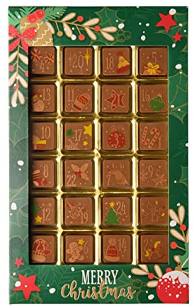 Weibler Confiserie Lavagna Calendario dell'Avvento classico latte intero 120 g