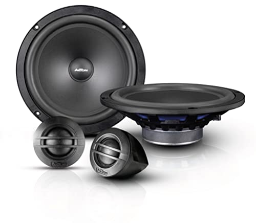 AXTON ATC200S – klangstarkes 20 cm / 8“ Komponenten System, 2-Wege Auto-Lautsprecher mit nur 57 mm Einbautiefe, Soundsystem mit 100 Watt RMS