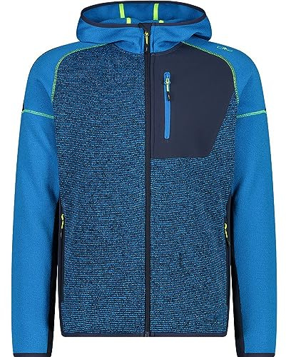 CMP - Giacca Uomo Cappuccio Fisso, River-B. Blue, 54