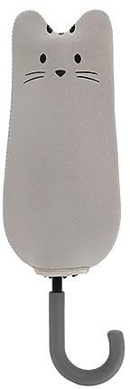 Balvi Ombrello Meowmbrella Colore Grigio Disegno con gatti ovunque Nylon