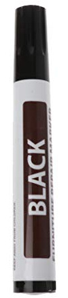 Heallege Furniture Repair Wood Cabinet Floor Touch Up Markers Scratch Filler Remover 6# Black