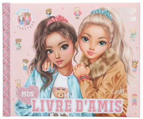 Depesche Livre d'amitié TOPModel modèle Mon Livre d'amis Candy et Talita (Version Francaise - French Version)