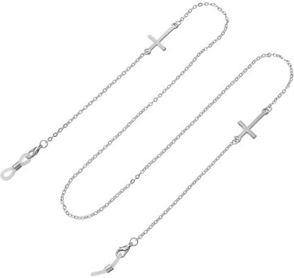 ZHOUXYFDC Brillenkette Damen Sonnenbrillenketten for Damen, Perlenkristall-Brillenketten, Umhängeband(333)