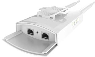 Cudy Punto di accesso WiFi da esterno AC1200, AP wireless Dual-Band impermeabile IP65, lunga portata, alimentazione PoE, montaggio a parete/palo, Beamforming, MU-MIMO, AP1200 Outdoor