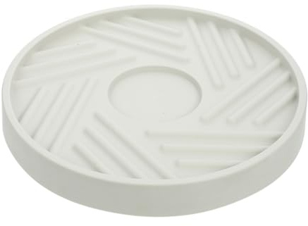 Toddmomy Plateau à roulettes pour Plantes D'intérieur Et D'extérieur, Support Rond Diamètre 23,5 Cm, Base Mobile avec Roues Pivotantes 360°, Chariot De Jardin Pratique Et Robuste