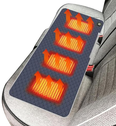 per sedile riscaldato: riscaldatore alimentato a batteria, base antiscivolo, vestibilità ergonomica comoda e ricaricabile | Calore affidabile Facile installazione per sedie da ufficio sedili p