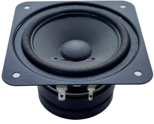 BGDIEAKIN 1Pcs 3,5 Zoll Breitbandlautsprecher 8 Ohm 8W Papier Kegel Schaum Rand Dual Magnetische Stahl Subwoofer Hause Bluetooth Sound Boxen