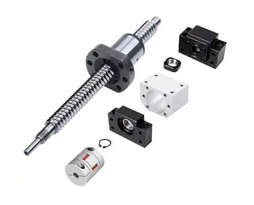 1 Set completo SFS Set di chiocciole for viti a ricircolo di sfere silenziose ad alta precisione 2505 2510 2525 3205 3210 3220 3232 4010(SFS2525 set,950mm)