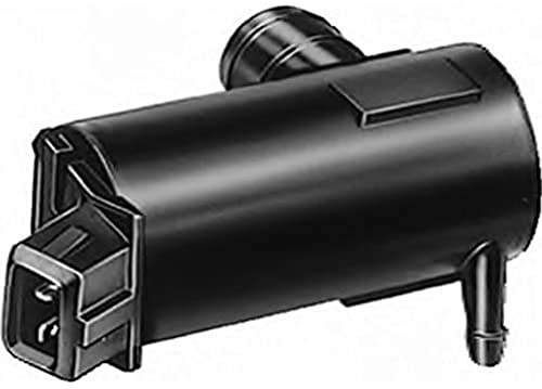 HELLA 8TW 006 848-001 Bomba de agua de lavado, lavado de parabrisas - 12V - eléctrico - Monobomba - negro