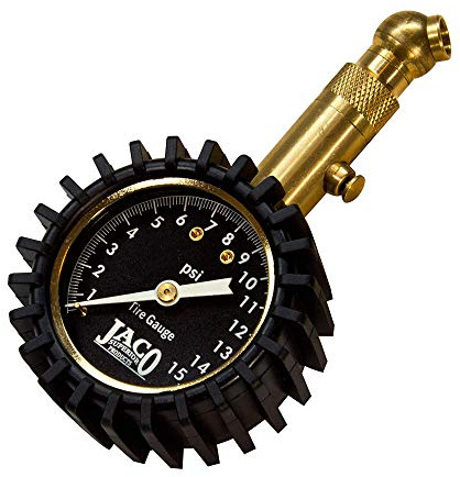 JACO Elite Low Pressure Tire Gauge - 15 PSI