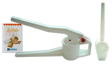 Buchsteiner BS3268 Spätzle-Wunder mit Spätzlefibel, weiß