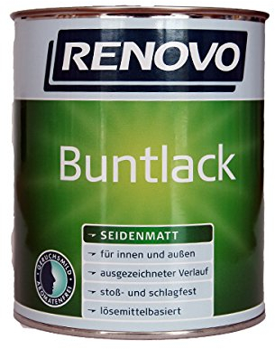 Renovo Bunt-Lack in beige und seidenmatt 2,5 l für innen und außen