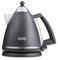De'Longhi Argento Silva KBX3016.GY Kettle with 1.7L Capacity, 360 Swivel Base & cord storage, Grey