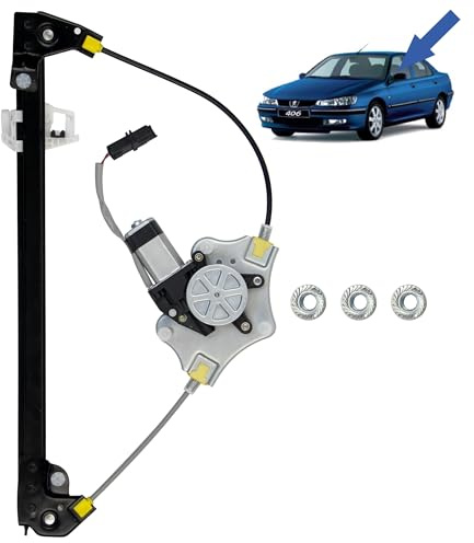 STARKIT PERFORMANCE Leve vitre compatible pour Peugeot 406 (1995-2004) AVEC MOTEUR. AVANT GAUCHE (conducteur) 9221K7