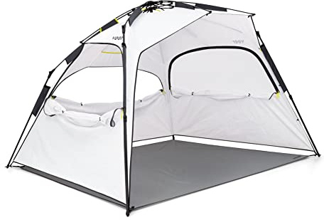 Veer Family Basecamp Pop-Up-Zelt | Premium-Strandzelt oder Camping-Unterstand für Erwachsene und Kinder | Wasserabweisende UPF50 Schutzbeschichtung | Tragbar mit einfachem Auf- und Abbau