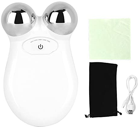 Dispositivo di bellezza, dispositivo di bellezza micro-corrente Ricarica mini USB Cura della pelle Riduce le rughe Migliora il tono della pelle Dispositivo per il massaggio del viso