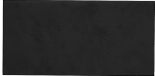 vidaXL Wandpaneele 12 Stk., Wandpolster Wandkissen Dekoration, Bettkopfteil Wandverkleidung DIY-Design, Polsterpaneel, Schwarz 30x15 cm Samt