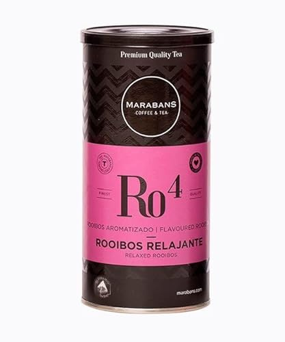 Té Rooibos Relajante Marabans en pirámides. Bote de 25 sobres (pirámides)