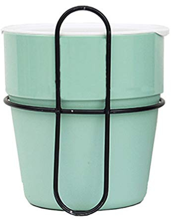 XCC GCX- Cesta Colgante Colgar de la Pared Tiesto decoración de la Pared Cesta Colgante Cesta de la Flor Colgante de Pared de Tiesto Exquisito (Color : BLU, Size : Inner Diameter: 10cm)