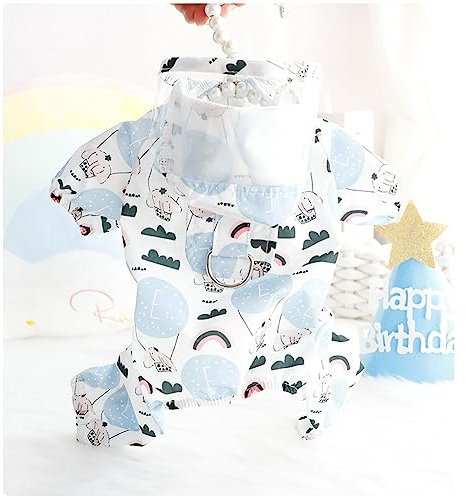 ENDBAG Wasserdichter Hunderegenmantel für kleine Hunde, Hundemantel mit Kapuze, Verstellbarer Leichter Hunderegenmantel mit Leinenschlaufe(Color:3,Size:XS)