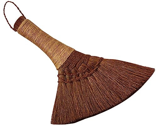 MAGICLULU 3pcs Ergonomic Handle Dust Brush Handmade Palm Broom for Hard to Reach Areas Dusting Brush for Home Cleaning