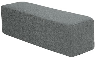 XIEMINLE Almohada rectangular para reposabrazos, cojín para reposabrazos de sofá de tamaño personalizado con cremallera, cojín grueso para soporte de brazo de sofá, relleno de huecos de cama almohadón