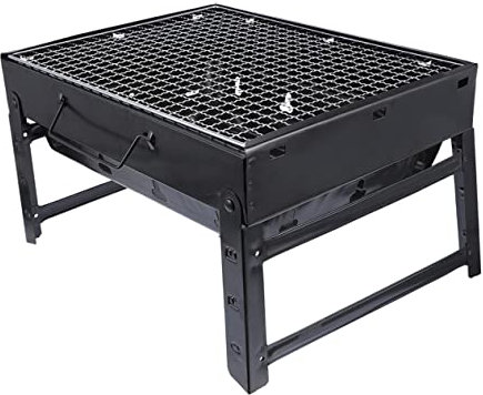 CIYODO 1stücke Holzkohle-bbq-grill Tragbar Mit Grillrost Für Außenbereich Leicht Zusammenklappbar Aus Robustem Für Outdoor-aktivitäten