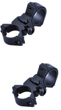 BESPORTBLE 2 Stücke Sichere Fahrräder Taschenlampe Klemme Schwarz Für Den Außenbereich Multi Feste Position