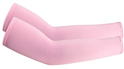 Maxtonser Ciclismo Maniche Raffreddamento Braccio Maniche UvProtection Raffreddamento Sun Maniche Braccio Manicotti SunProtection Rosa