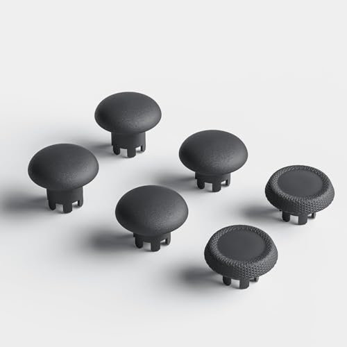 Capuchons de joystick pour contrôleur Edge, capuchons de joystick interchangeables pour manette Pro Elite 6 en 1, accessoires (noir)