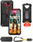 Ulefone Armor X13 Rugged Phone, 12GB RAM 64GB ROM, 6320mAh, 6.52 Tough Screen, 50MP+24MP Night Vision, 3-Card Slot 4G Dual SIM, Android 13 NFC, IP68 Waterproof Smartphone, Fingerprint Face ID, Black