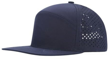 YAMEE Baseballkeps män vattentät snabbtorkande, snapback kepsar män mesh andningsbar, basecap män lätta, skärmmössor för män justerbar, keps män solskydd, hatt unisex utomhus, Mörkblå, one size