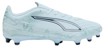 Puma Scarpa da Calcio Unisex Ultra 6 Play FG/AG, Icy Blu Bianco-Blu, Taglia 40, Icy Blue Puma Bianco Blu Gioiello, 41 EU