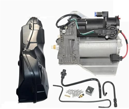 Suspension Pneumatique De Voiture Pompe De Compresseur D'air + Couvercle Lr045251, Pour Land, Pour Rover, Pour Discovery 3 4, Pour Range, Pour Rover Sport Amk
