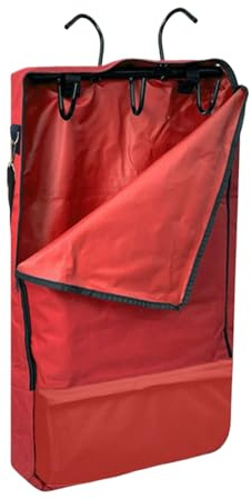 Horse Harness Organizer Bag - 3 Prong Rack Bridle Storage Carrier, Large Capacity Riding Gear | Rope Halter Equestrian Supplies, Pet Equipment Brittle Reins Bit Holder Racks Design for Carriers