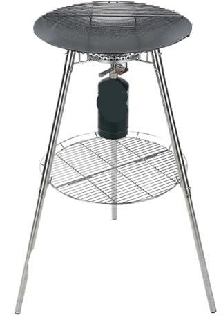 Compatible con la estufa de gas for camping CAMPINGMOON GR-900, parrilla plegable acero inoxidable for exteriores plancha hierro fundido(GR-902)