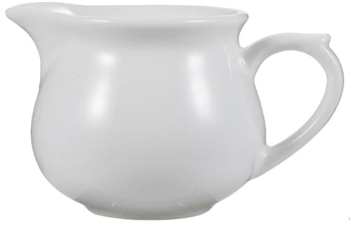 SECFOU Salsera de Cerámica de Color Claro para Salsa y Frutas Diseño Compacto Adecuado para Servicio de Catering y Uso en Cocina Profesional