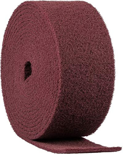 Klingpsor 258872 - NRO 400 Vliesstoffrolle, kastanienbraun, 100X10000 - Körnung fein