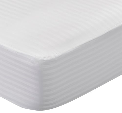 Pikolin Home - Funda de Colchón 180 x 200 cm 100% Algodón Cutí Sanforizado - Transpirable y Absorbente, Ajustable hasta 32 cm, Protector Colchón Lavable y Duradero - para Cama de 180 cm