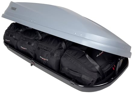 KJUST Caja de techo Bolsas Set 4pcs Compatible Con THULE TOURING L