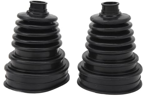 Aramox Universal CV Manschetten Set 2 teilig, Hochflexibel | Gleichlaufgelenkmanschette aus Gummi, 2 teilig, Hochflexibel, Schutz vor Schmutz und Feuchtigkeit