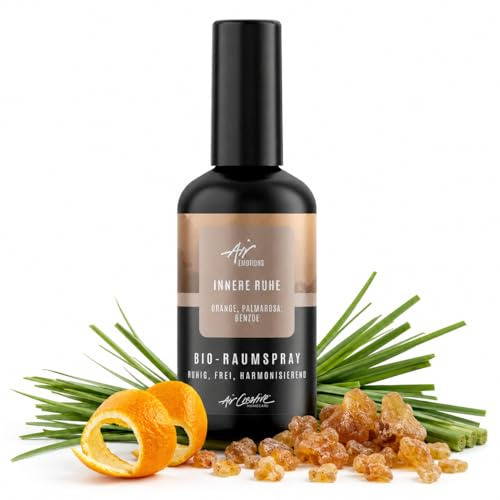 Air Creative® - Innere Ruhe Raumspray - Entspannung & Ruhe für Yoga und Meditation - Natürlicher Raumduft zum Abschalten