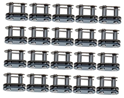 GLEAVI 20 Stücke Kettenverbindungsglied Für Motorräder Motorradgetriebe Kettenglied Zubehör Schnellverschluss