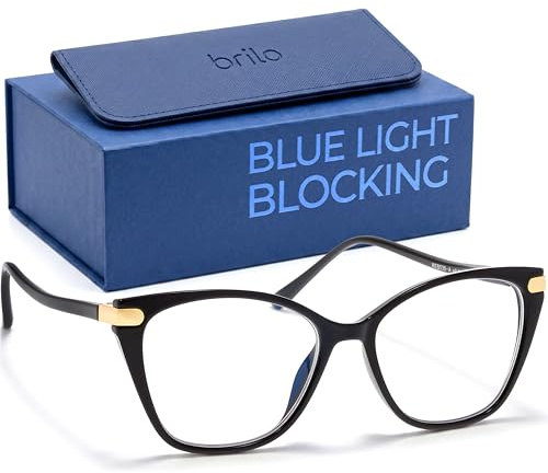 BRILO Blaulichtfilter Computerbrille Nullen Damen (REB530-A)